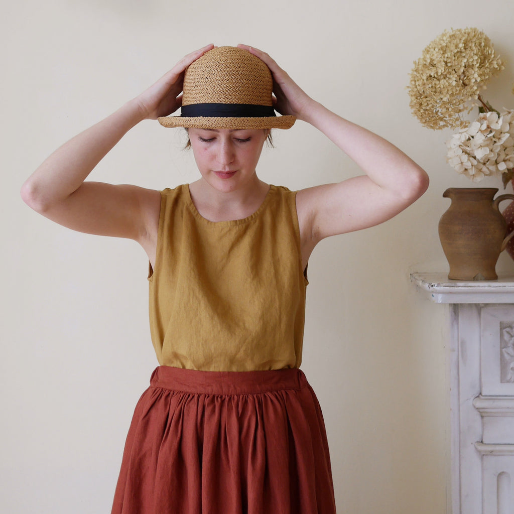 Sun Hat - Straw Bowler | Women's Fashion