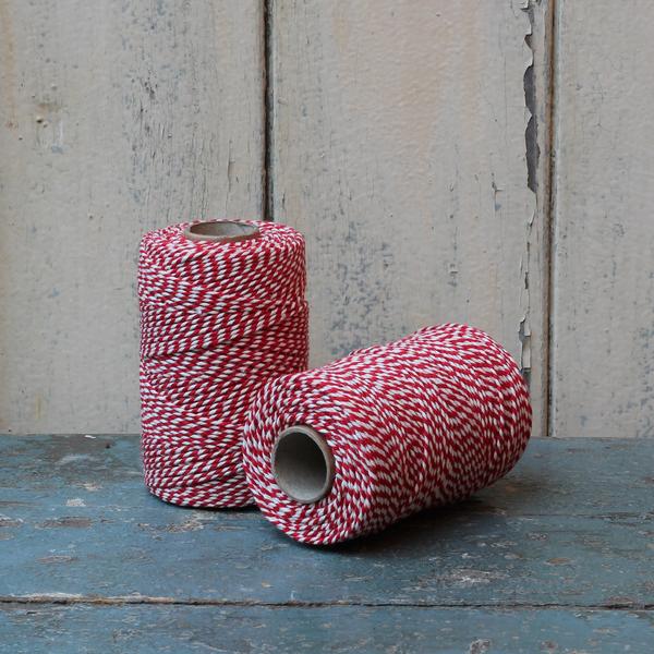 Red & White Baker's Twine - Homeware Store