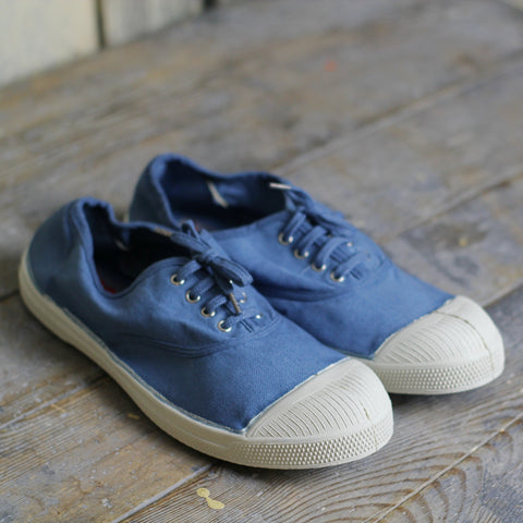 Bensimon Men's Tennis Trainer Chaussures Homme Toile - Anthracite Taille 43 EU