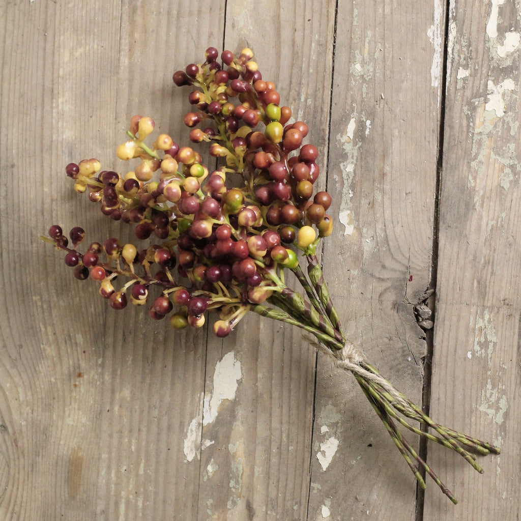 Autumn Berry Bunch - Artificial Berry Stems - Homeware Store