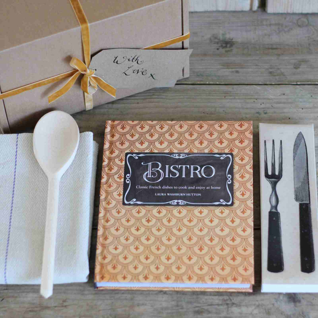 Boxed Gifts - Bistro gift box - unique gift box, gift wrapped 