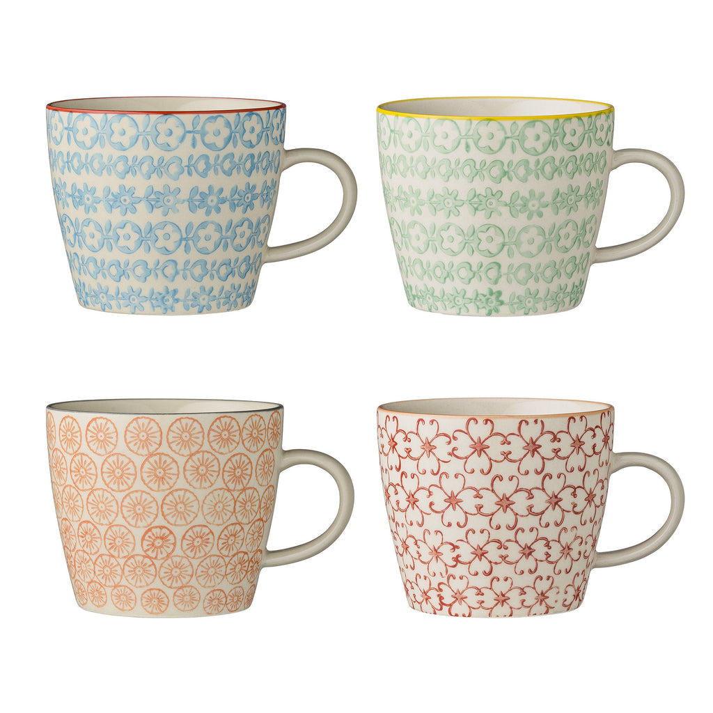 Bloomingville hand printed coffee mug - Homeware Store