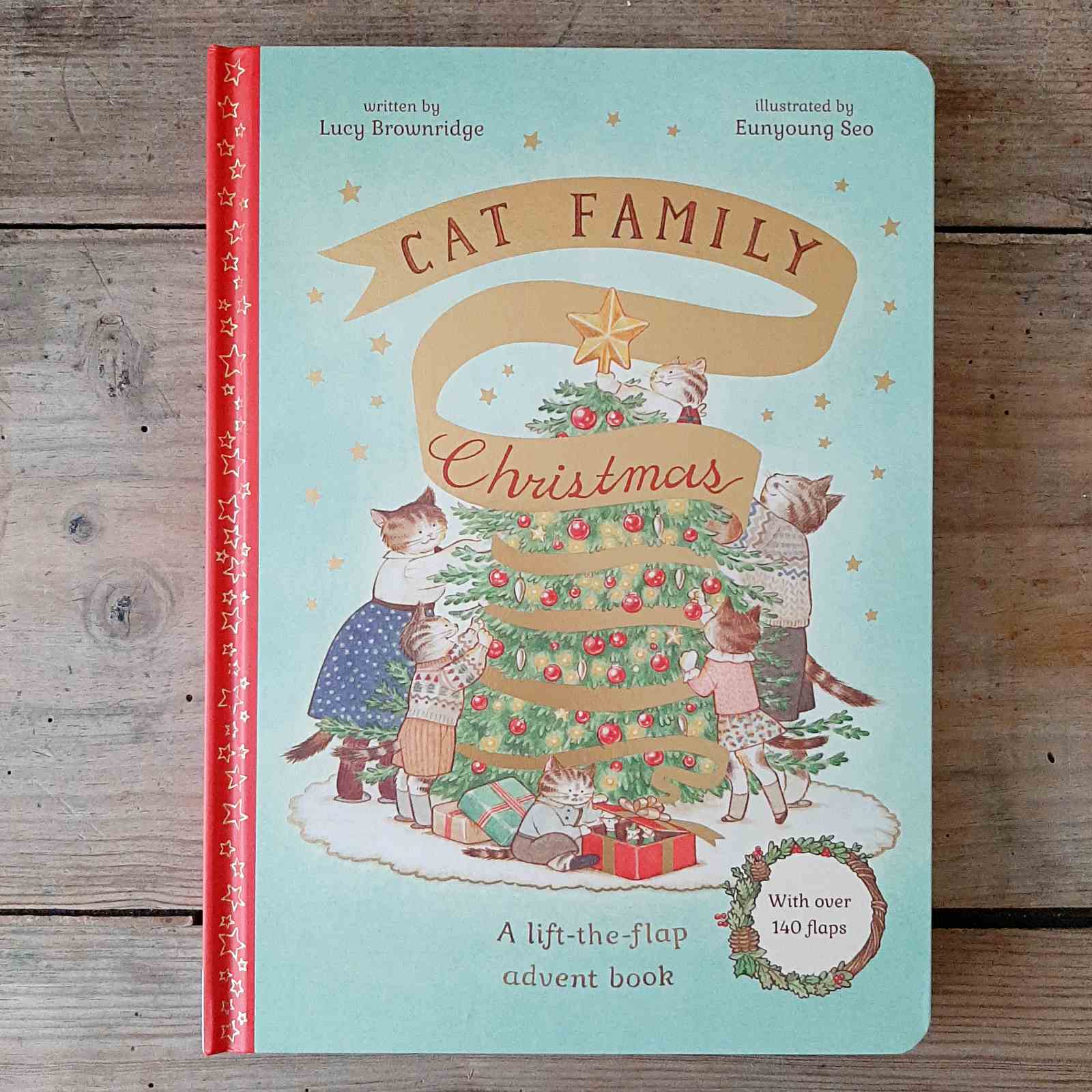 Cat Family Christmas - A lift-the-flap Advent Book