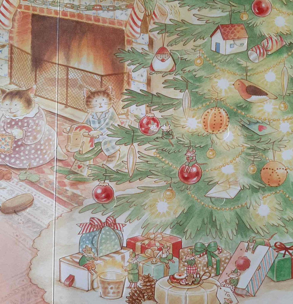 Cat Family Christmas - A lift-the-flap Advent Book