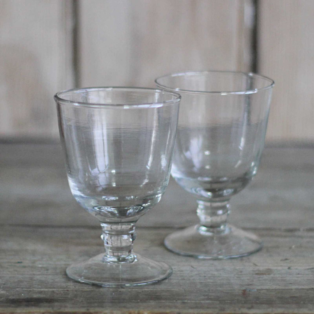 vintage glassware wine glass