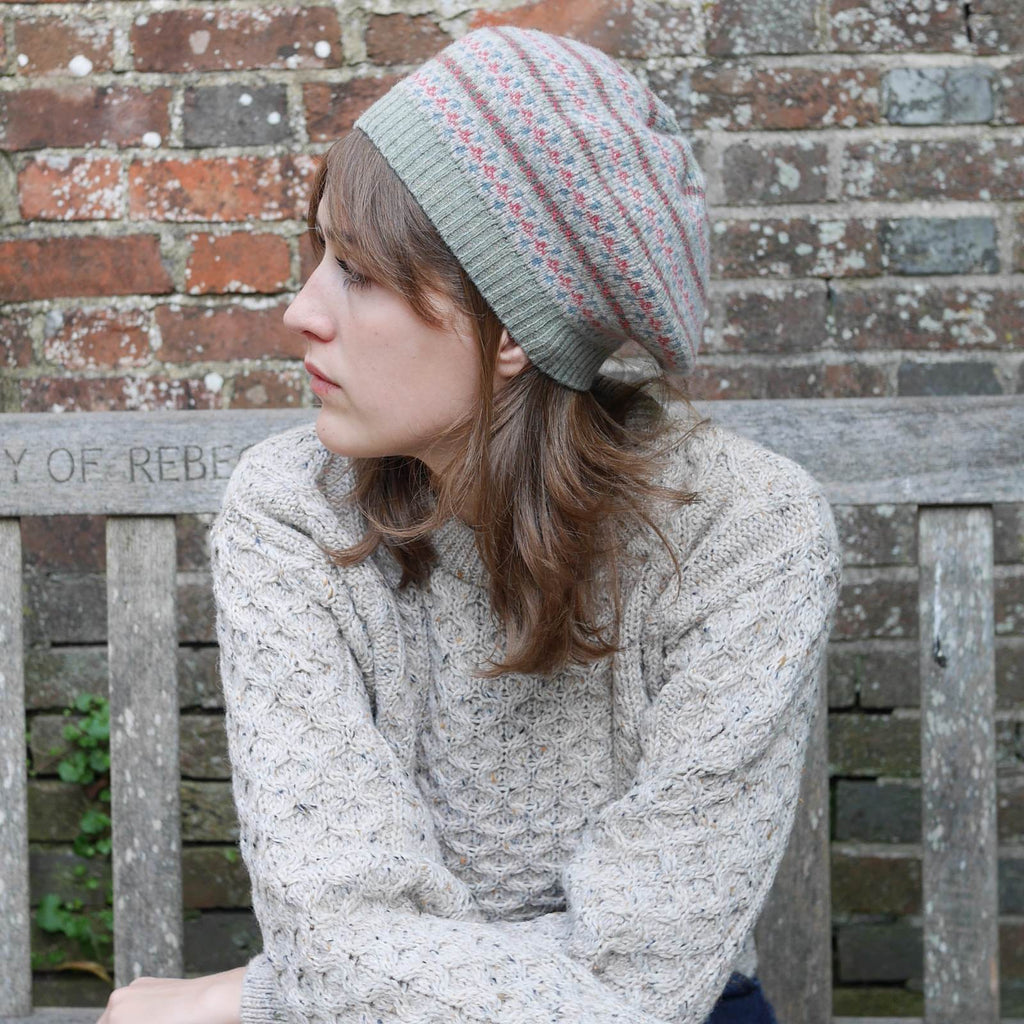Unisex Aran Jumper - Oatmeal
