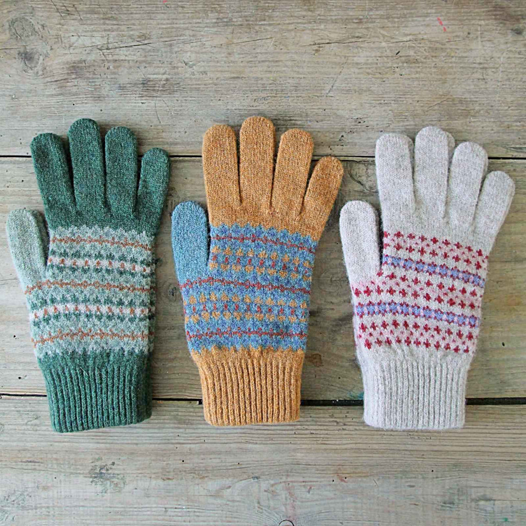 Fair isle gloves