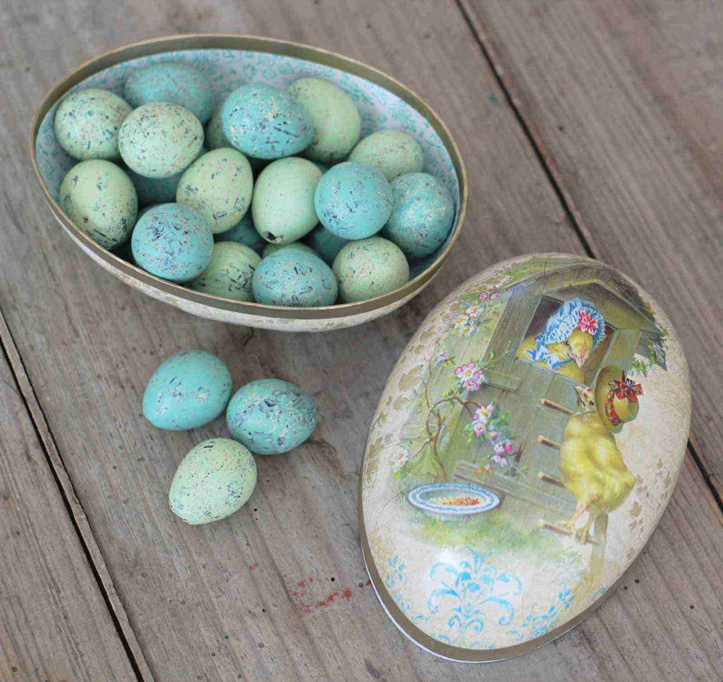 Vintage Fillable Easter Egg - Large