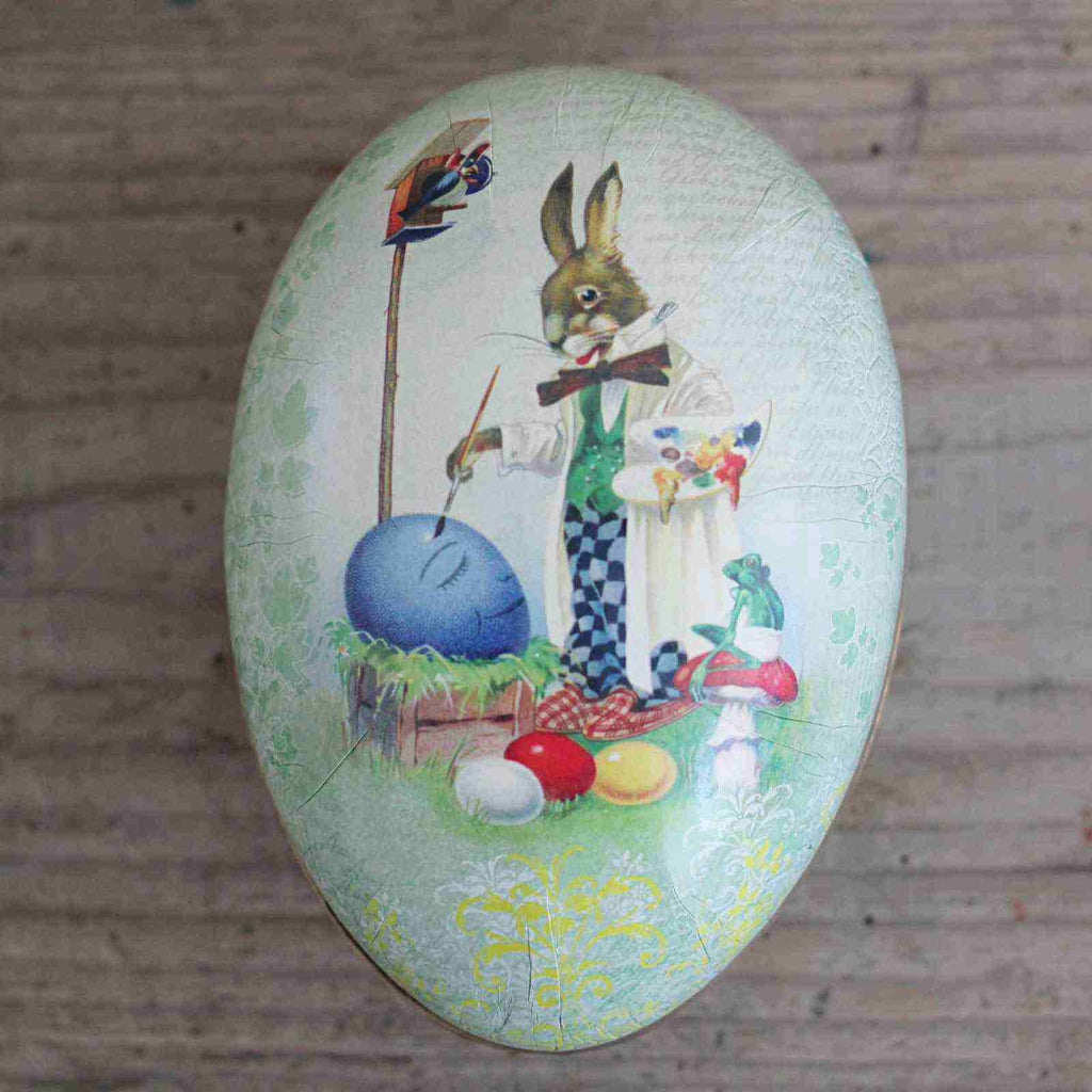 Vintage Fillable Easter Egg - Large