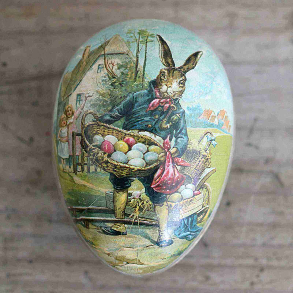 Vintage Fillable Easter Egg - Small