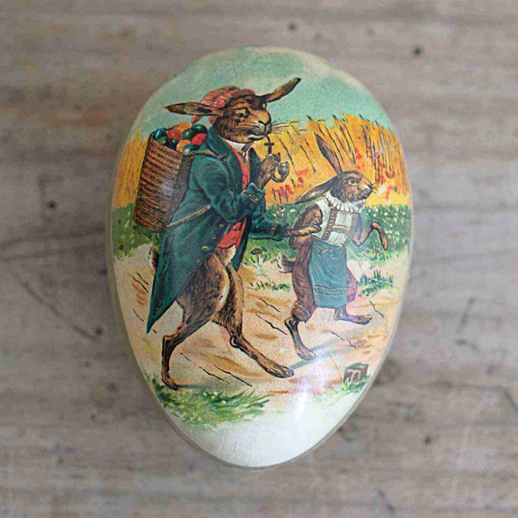 Vintage Fillable Easter Egg - Small