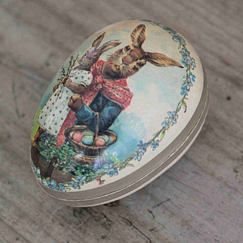 Vintage Fillable Easter Egg - Small
