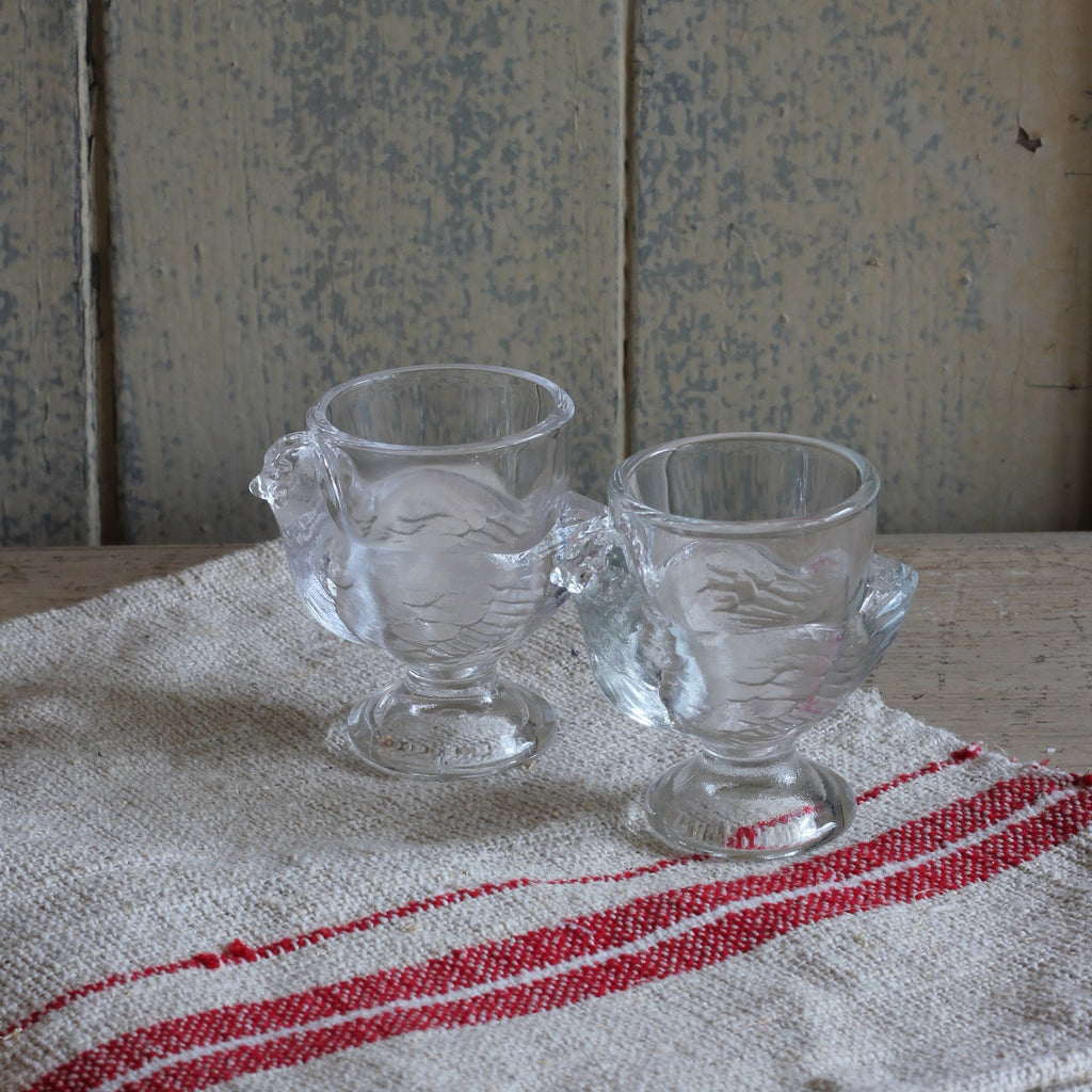 Glass Hen Egg Cup - Homeware Store
