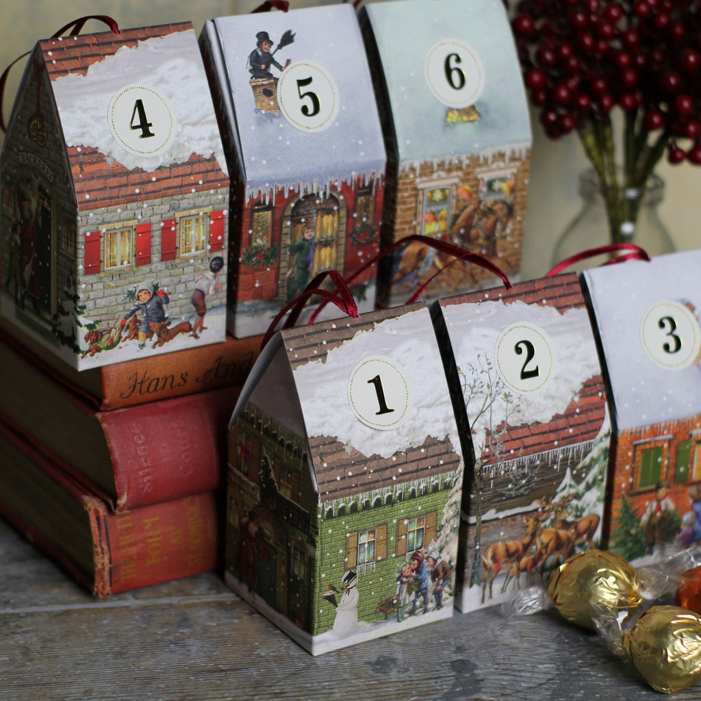 Victorian Advent Houses - Homeware Store