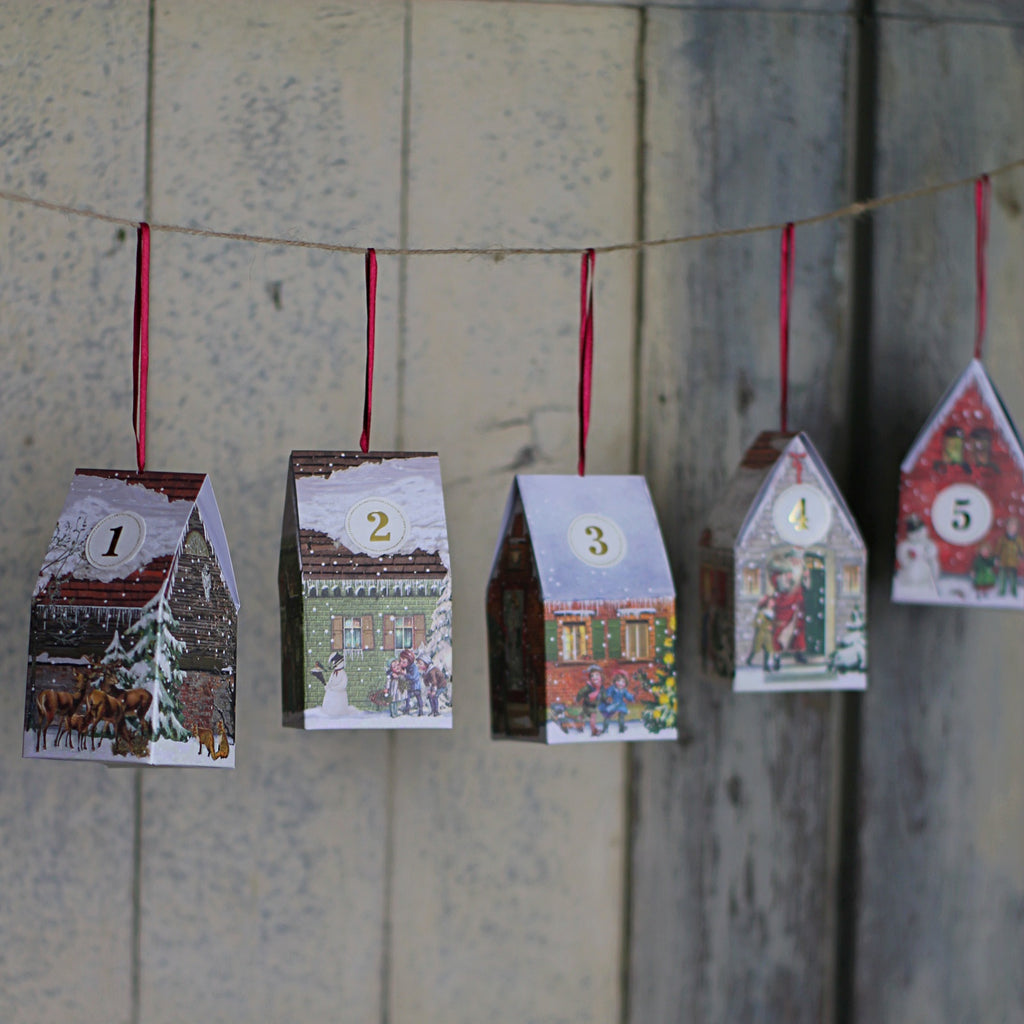 Victorian Advent Houses - Homeware Store