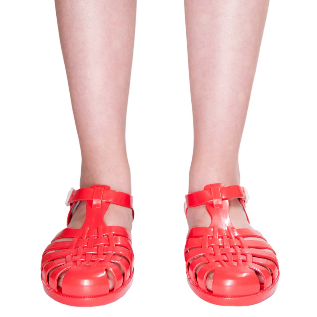 Jelly Shoes, Red - Homeware Store