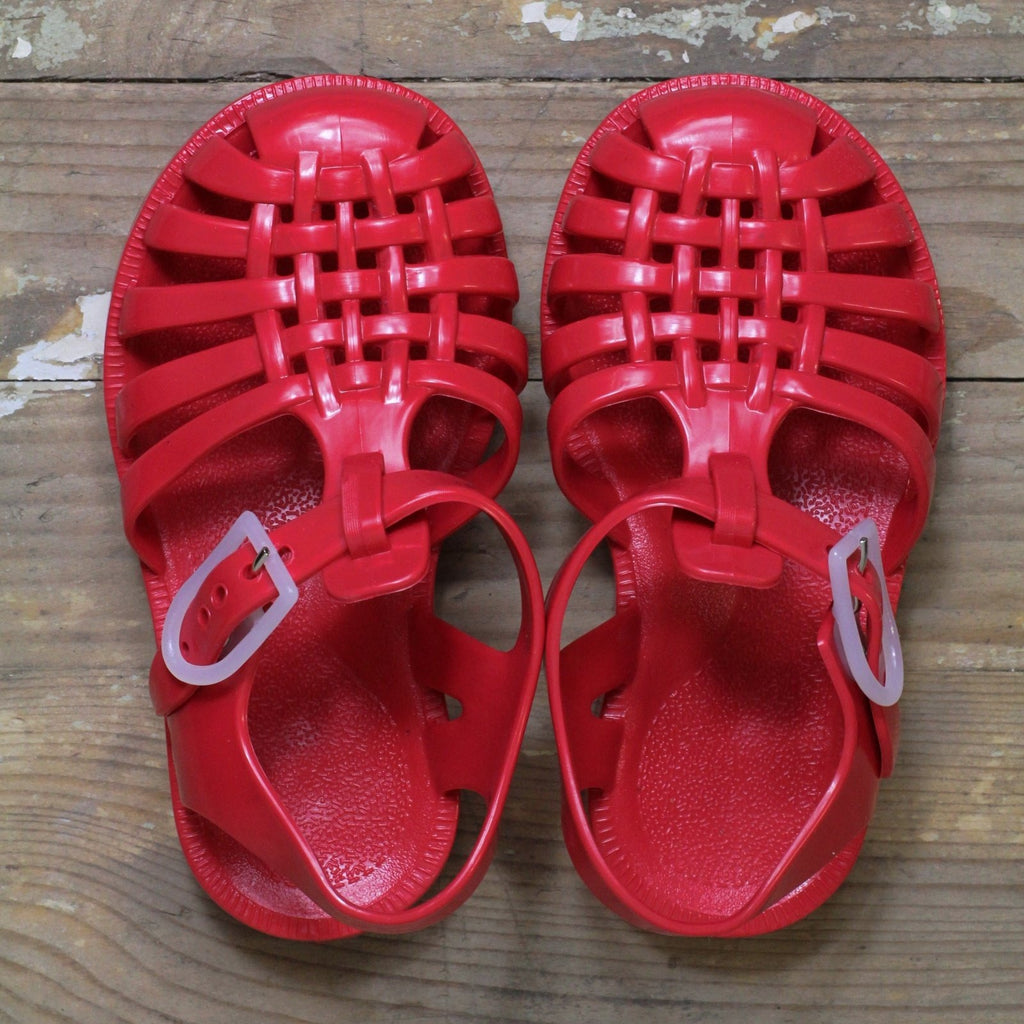 Jelly Shoes, Red - Homeware Store