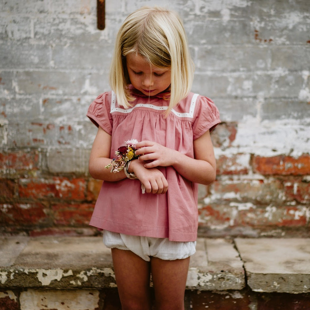 Juno Blouse - Old Rose - Homeware Store