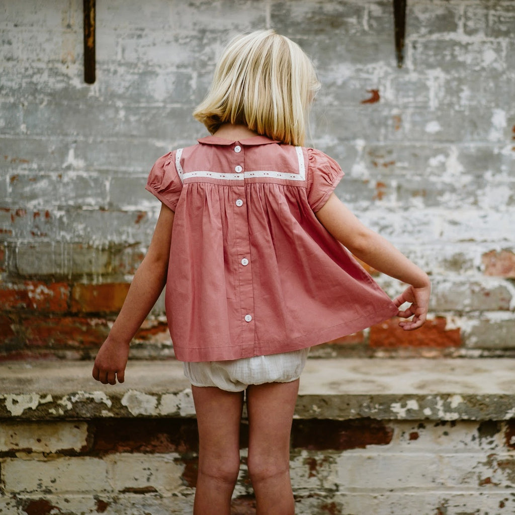 Juno Blouse - Old Rose - Homeware Store