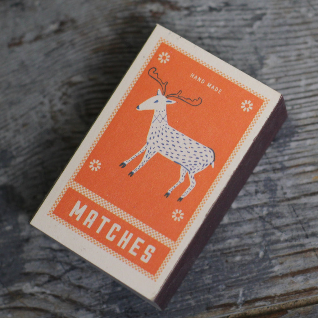 Stocking filler Mini Notebook in the shape of a matchbox. This tiny notebook is the perfect stocking filler.