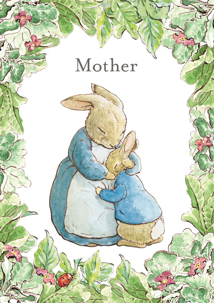 Beatrix Potter 'Mother' Vintage Card detail