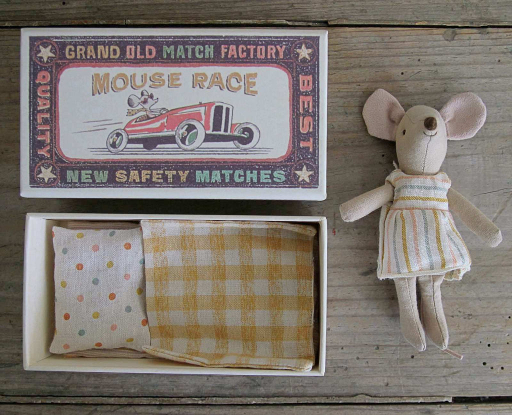 Maileg Big Sister Mouse in Matchbox
