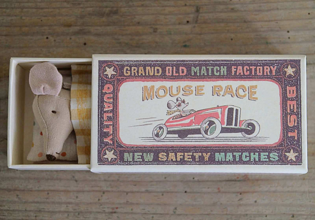 Big Sister Mouse in Matchbox Maileg