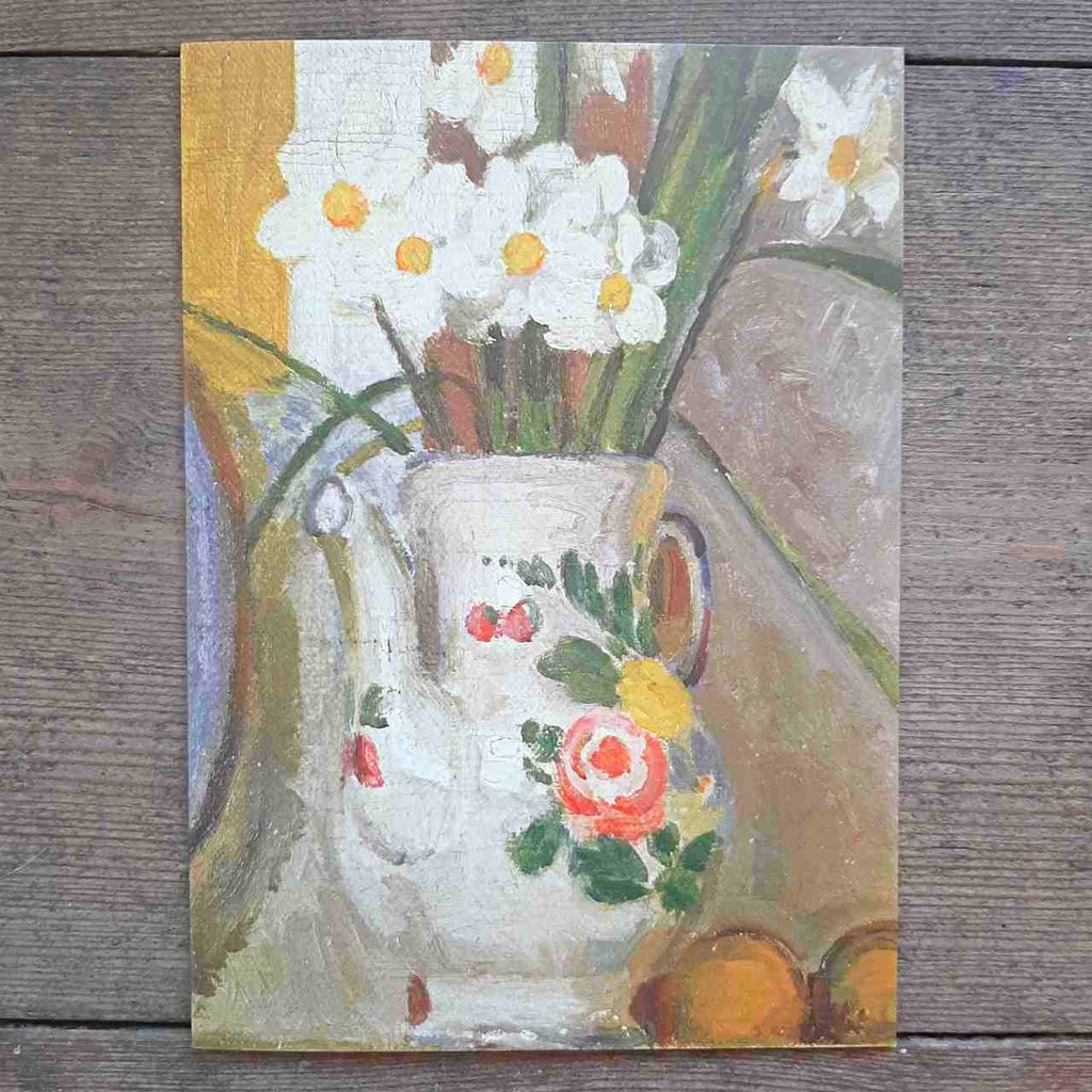 Vintage card - Narcissi by Vanessa Bell