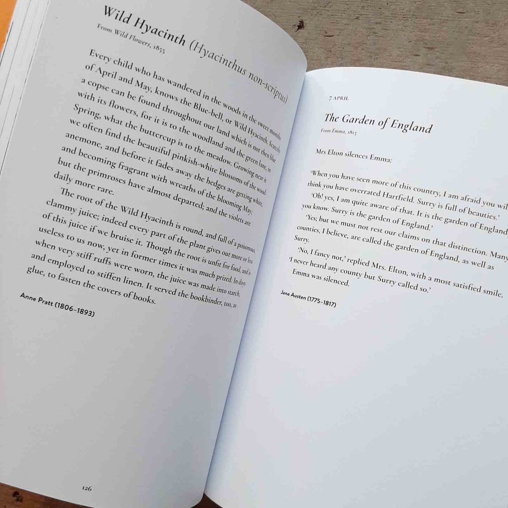 A beautifully illustrated daily anthology that brings you the very best of nature writing for each season