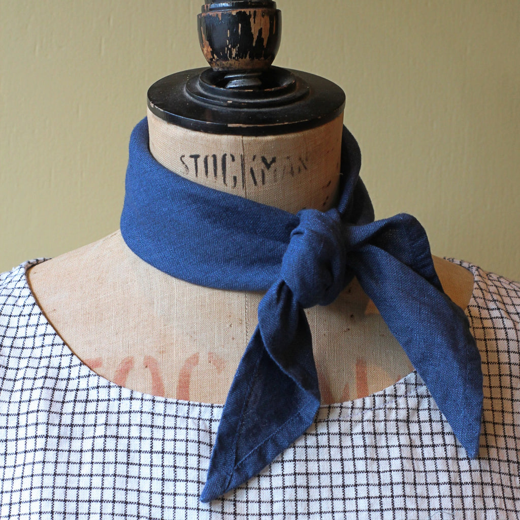 Linen Neck Tie/Head Scarf - Homeware Store