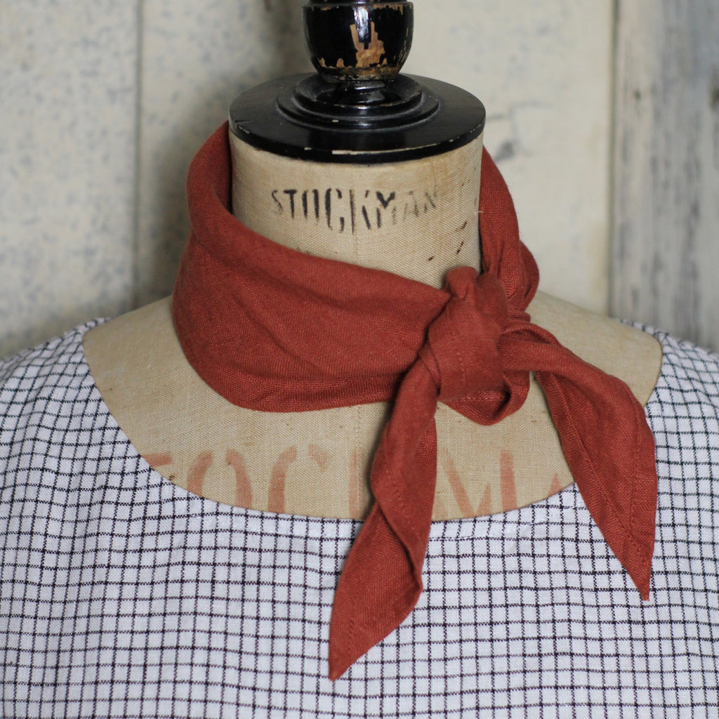 Linen Neck Tie/Head Scarf - Homeware Store