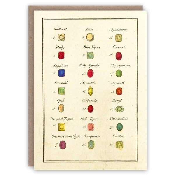 Vintage Cards - Cabinet of Gems