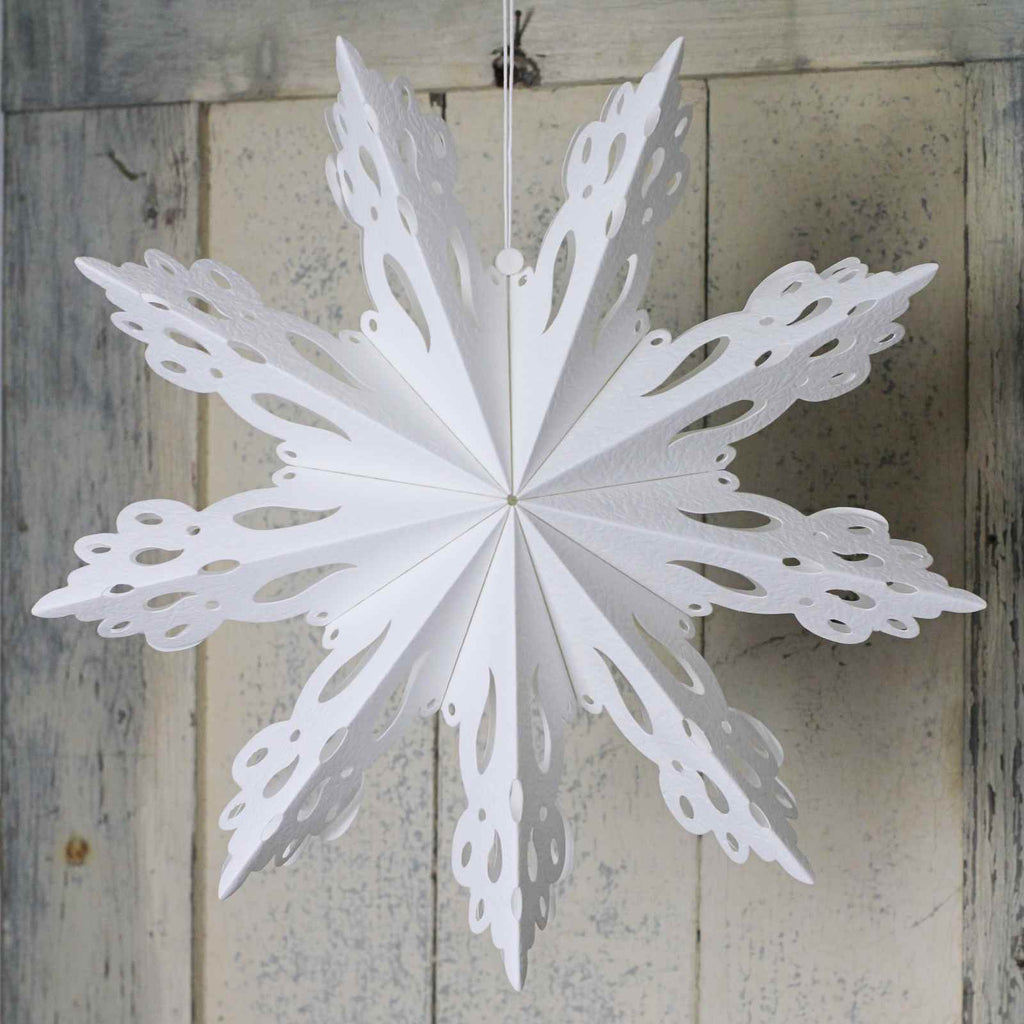Paper Christmas decorations snowflake
