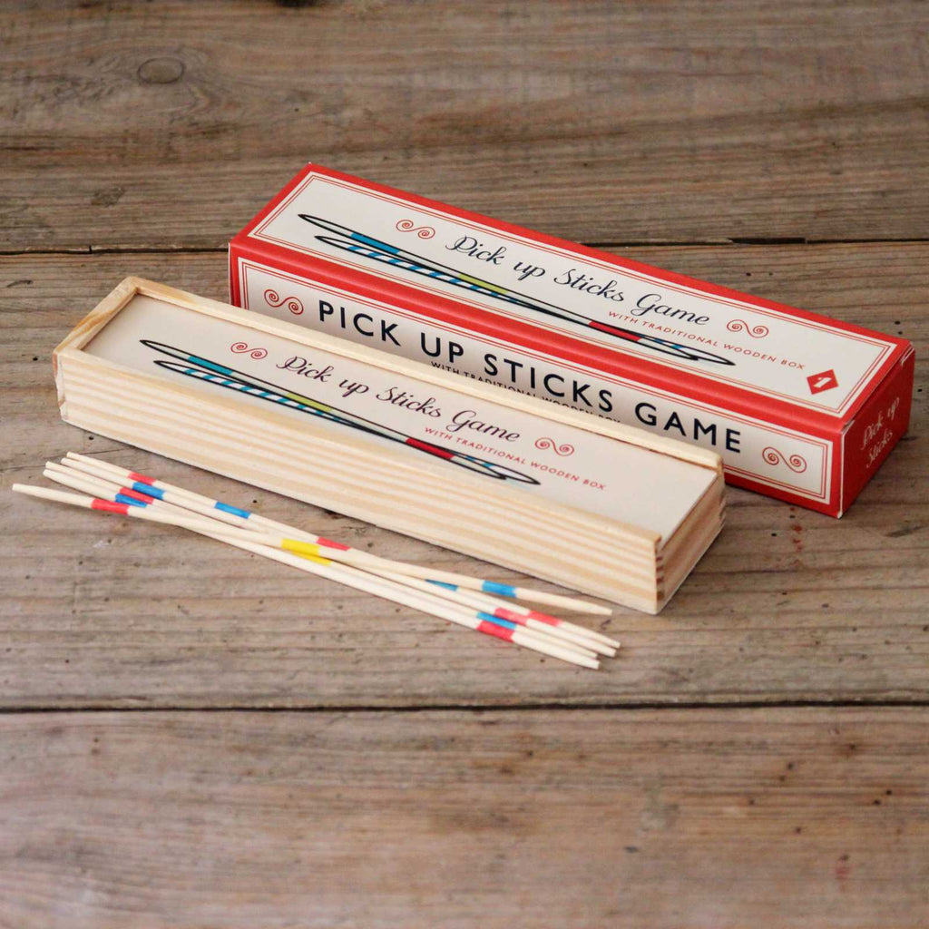 Traditional Wooden Game -  Pick Up Sticks 