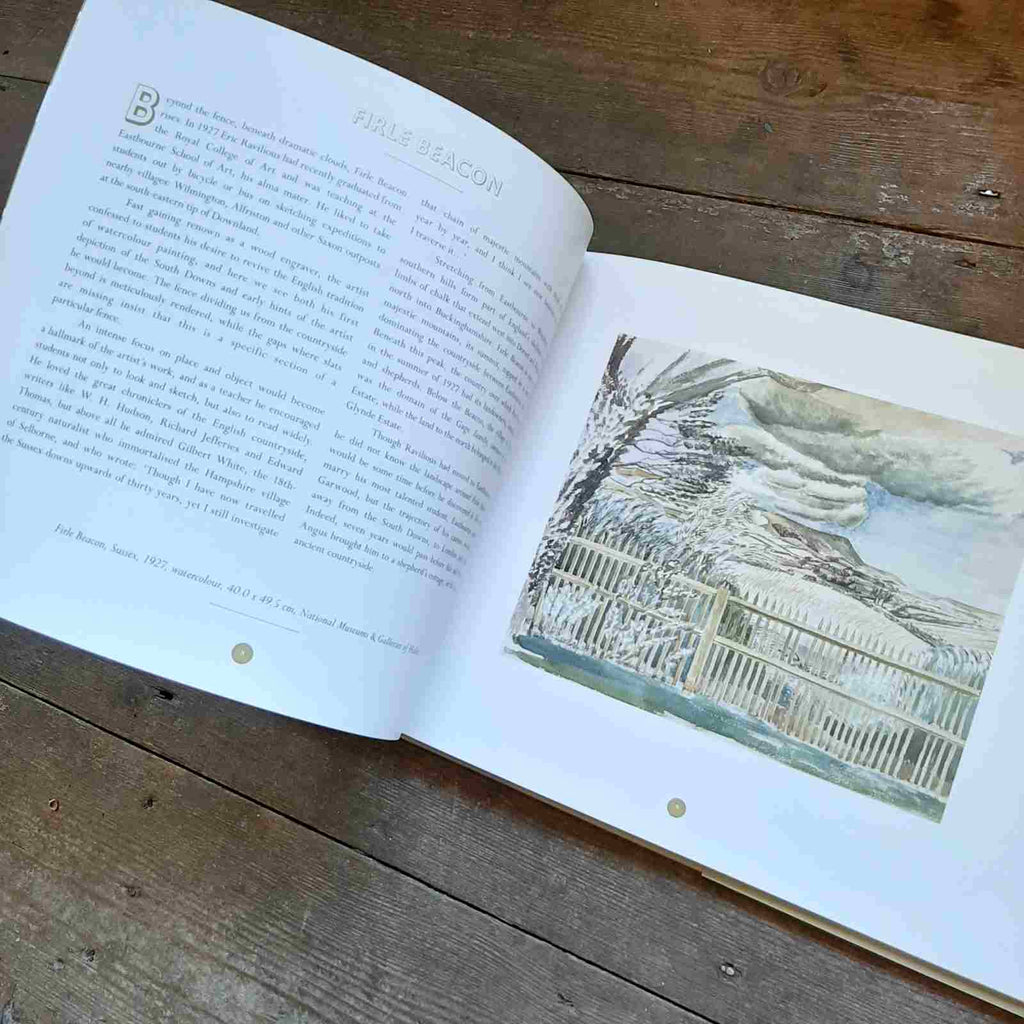 Ravilious In Pictures book - Firle Beacon