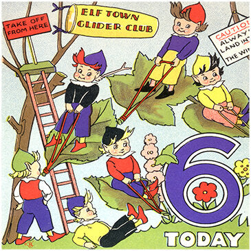 6 Today - Birthday Card - Homeware Store