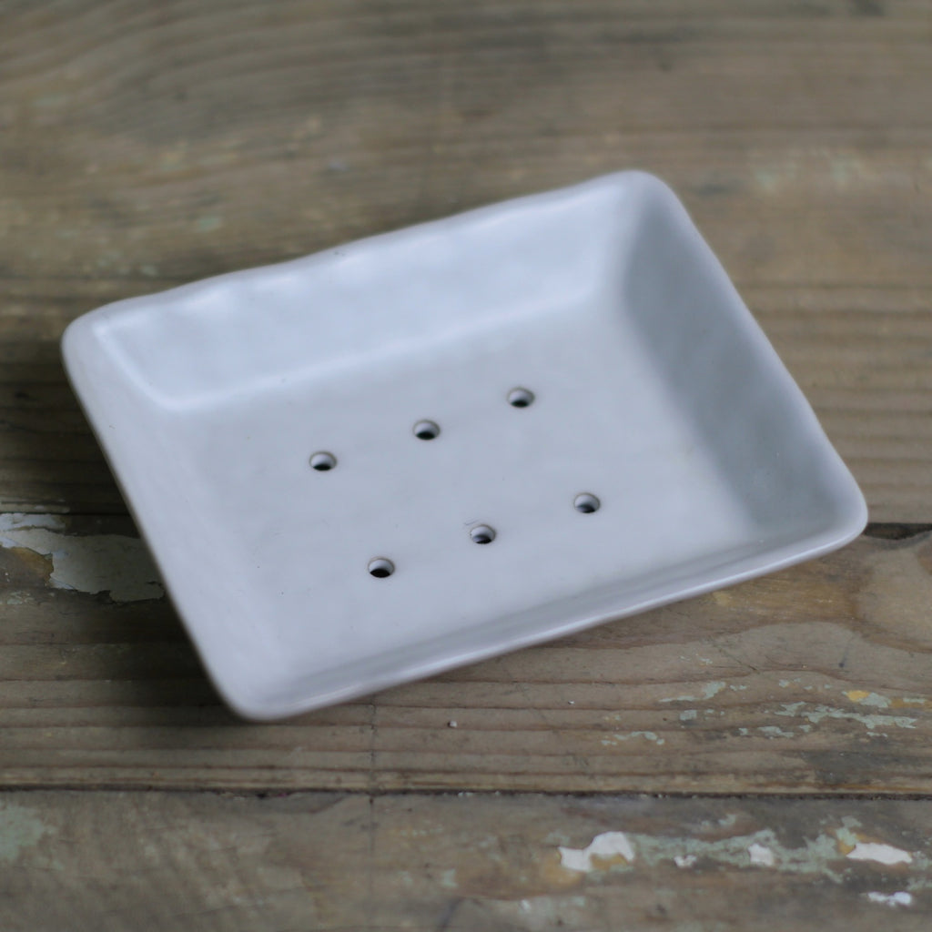 Small Stoneware Soap dish - Homeware Store