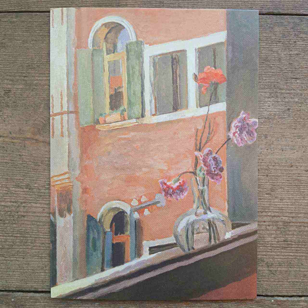 Venetian Window - Vintage card by Vanessa Bell