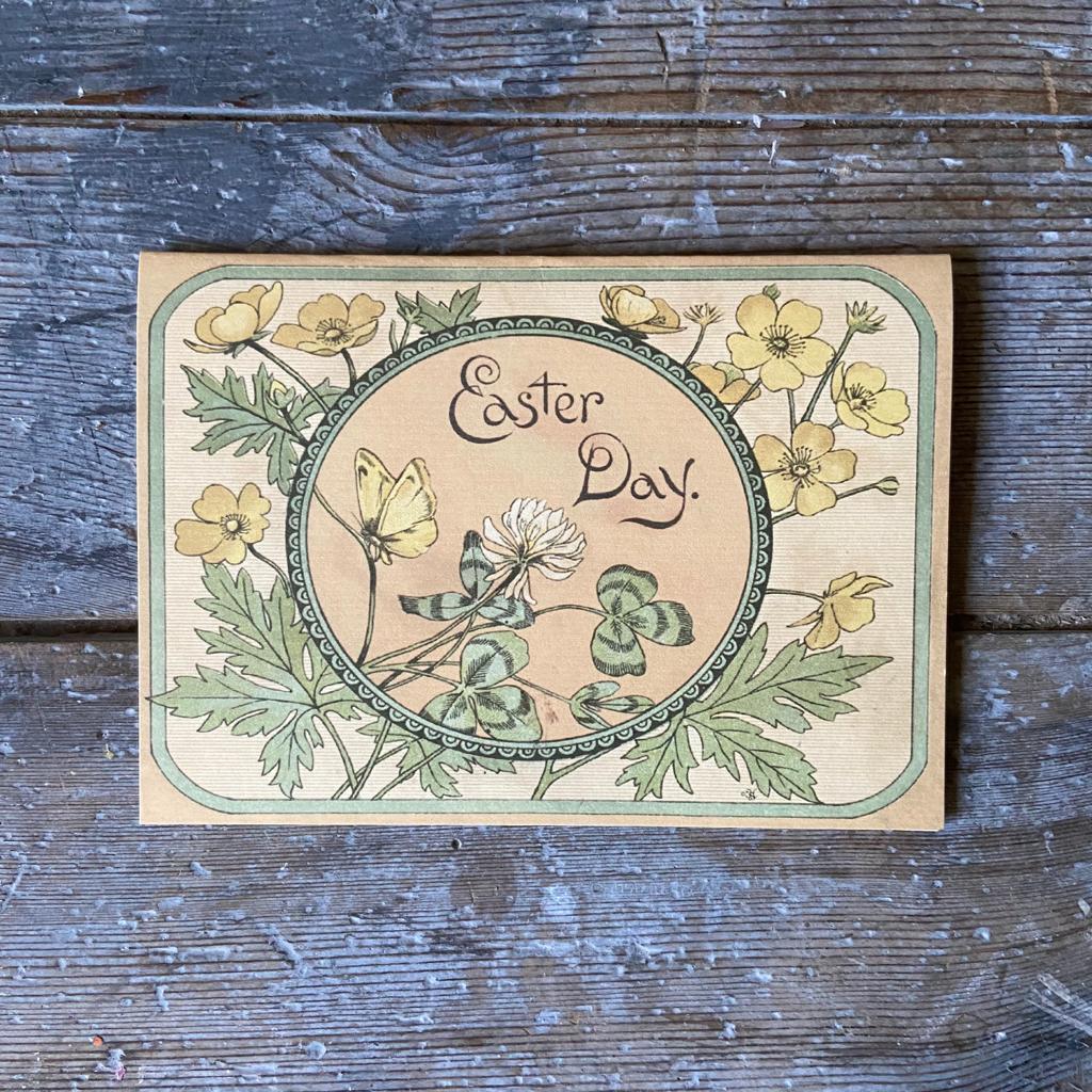 Buttercup Easter  Vintage Card