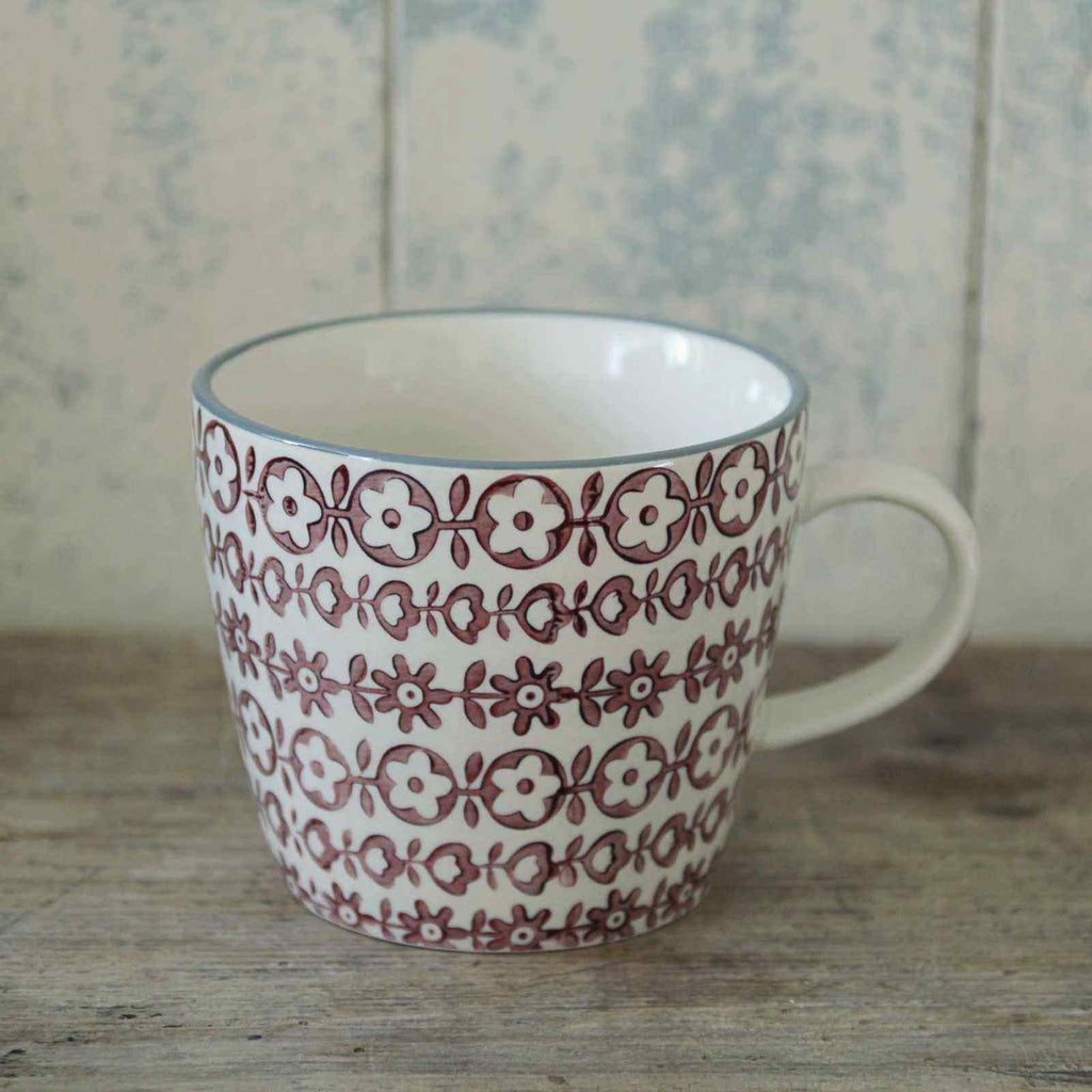 Hand Printed Coffee Mug - Homeware Store
