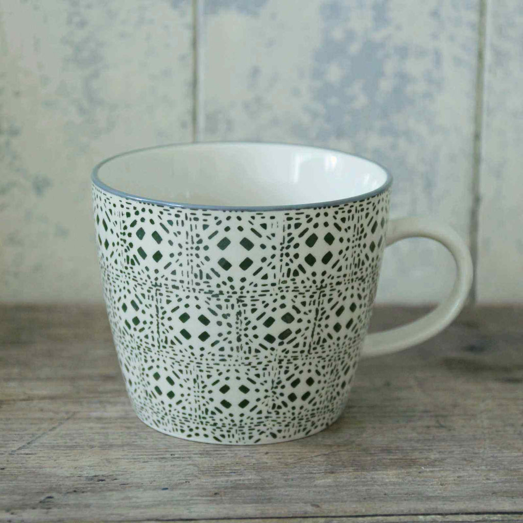 Hand Printed Coffee Mug - Homeware Store