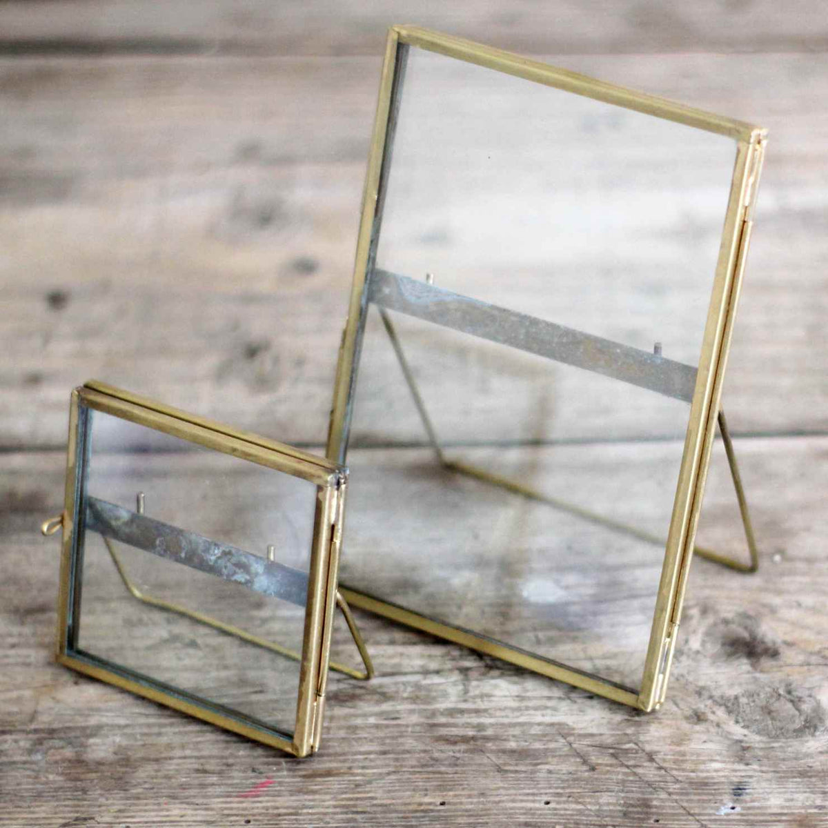 Small Photo Frames | Brass Standing Frame | Closet & Botts