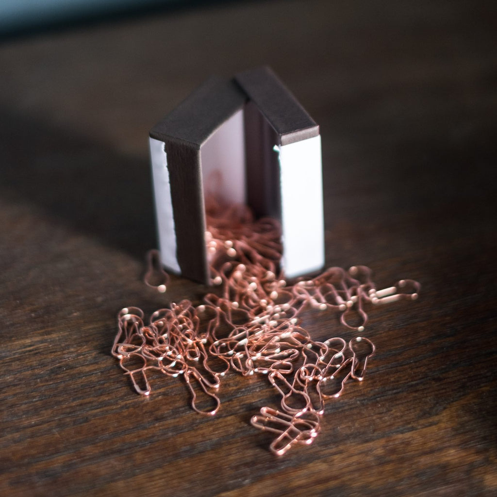 Copper Bulb Pins by Merchant & Mills