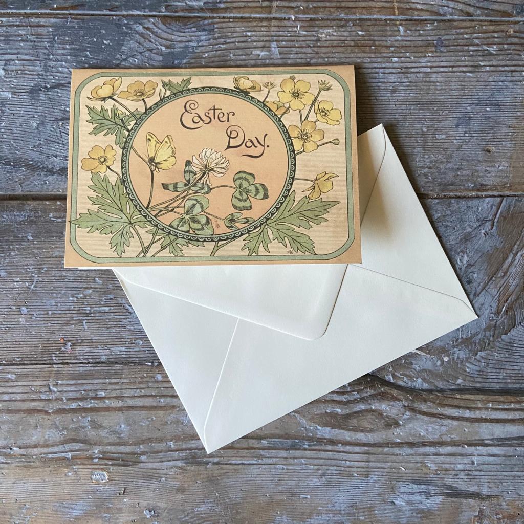 Buttercup Vintage Card with envelope 
