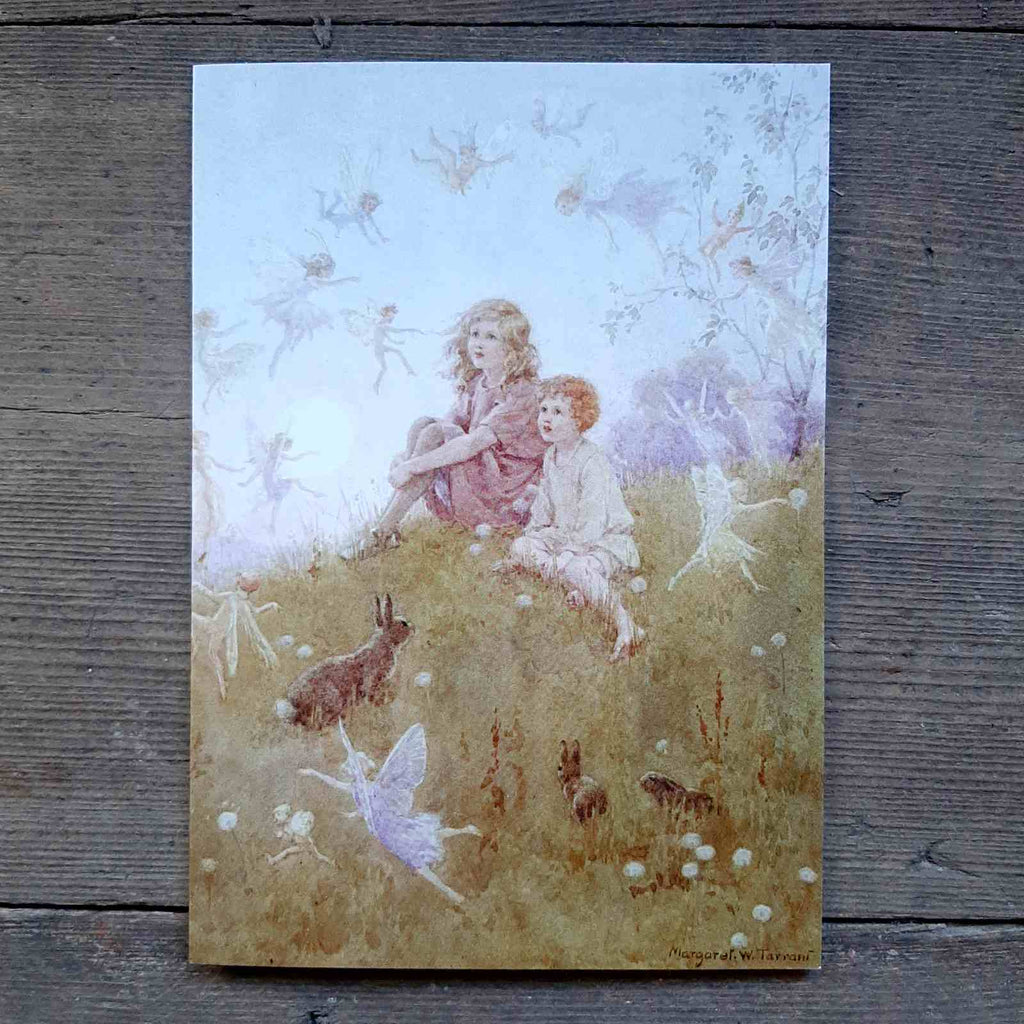 Greeting card - 'Do you believe in Fairies?' - beautiful fairy illustration by Margaret Tarrant