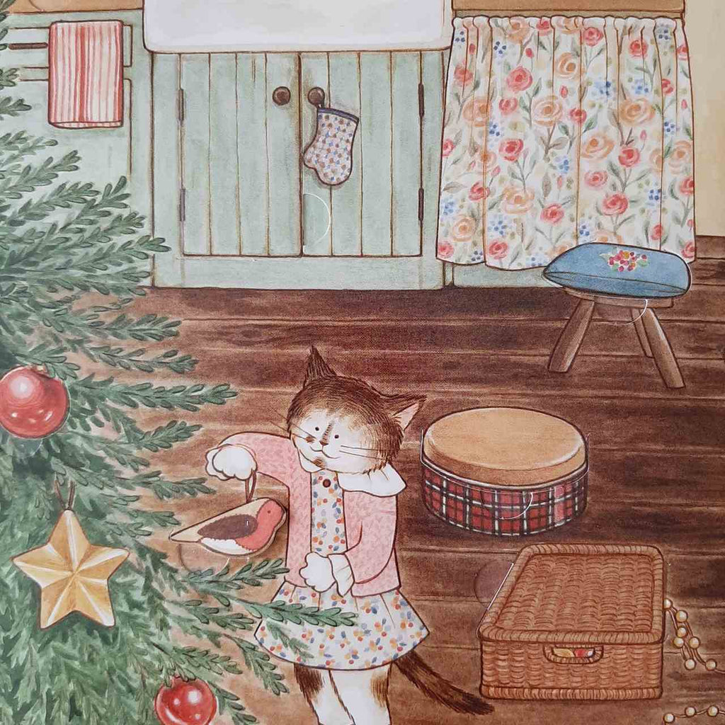 Cat Family Christmas - A lift-the-flap Advent Book