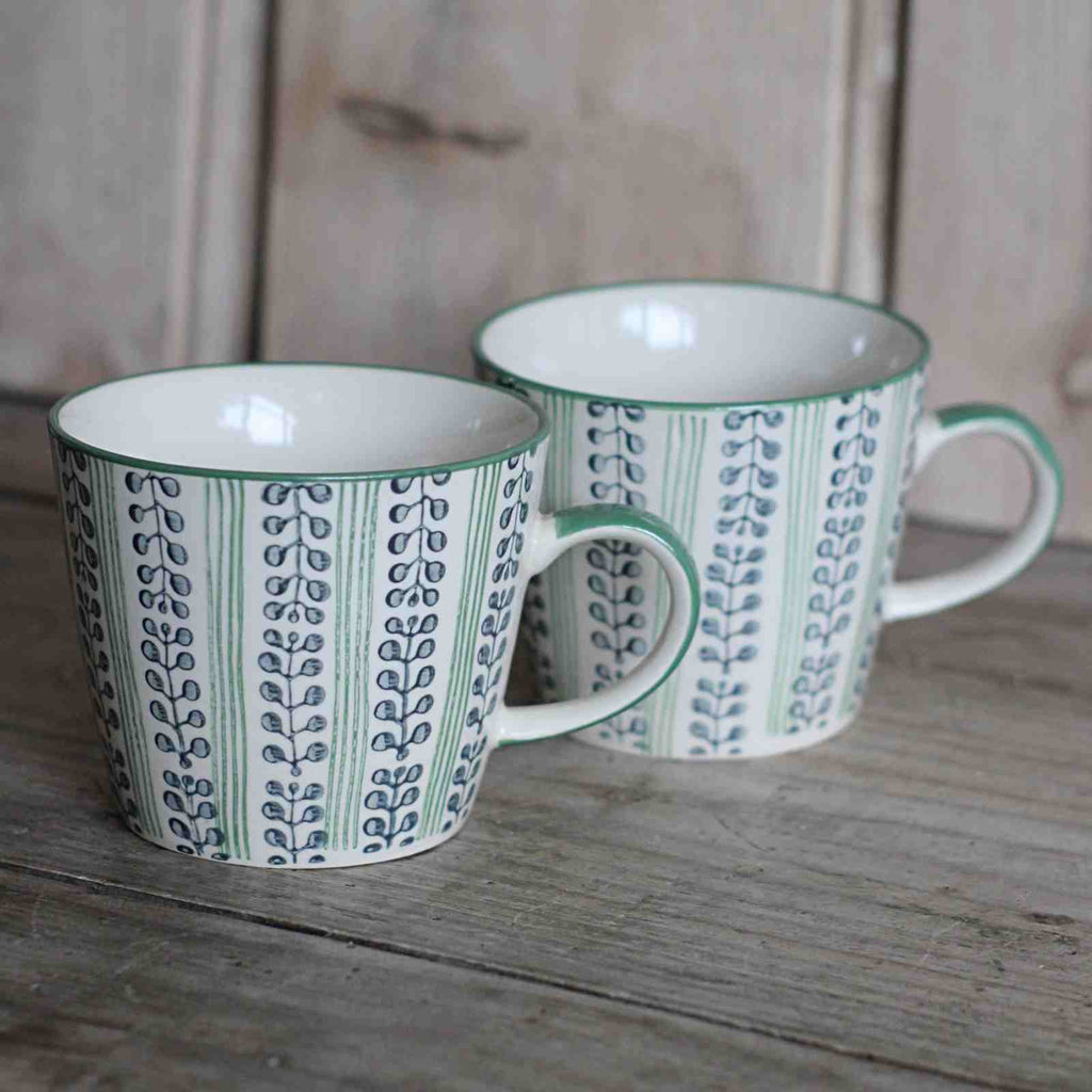 Hand Printed Coffee Mug - Homeware Store