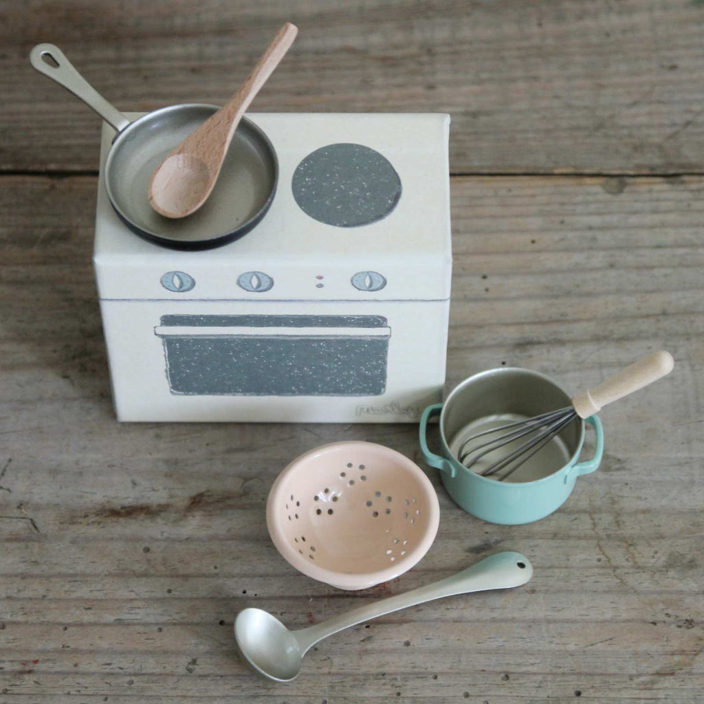 Miniature Cooking Set by Maileg