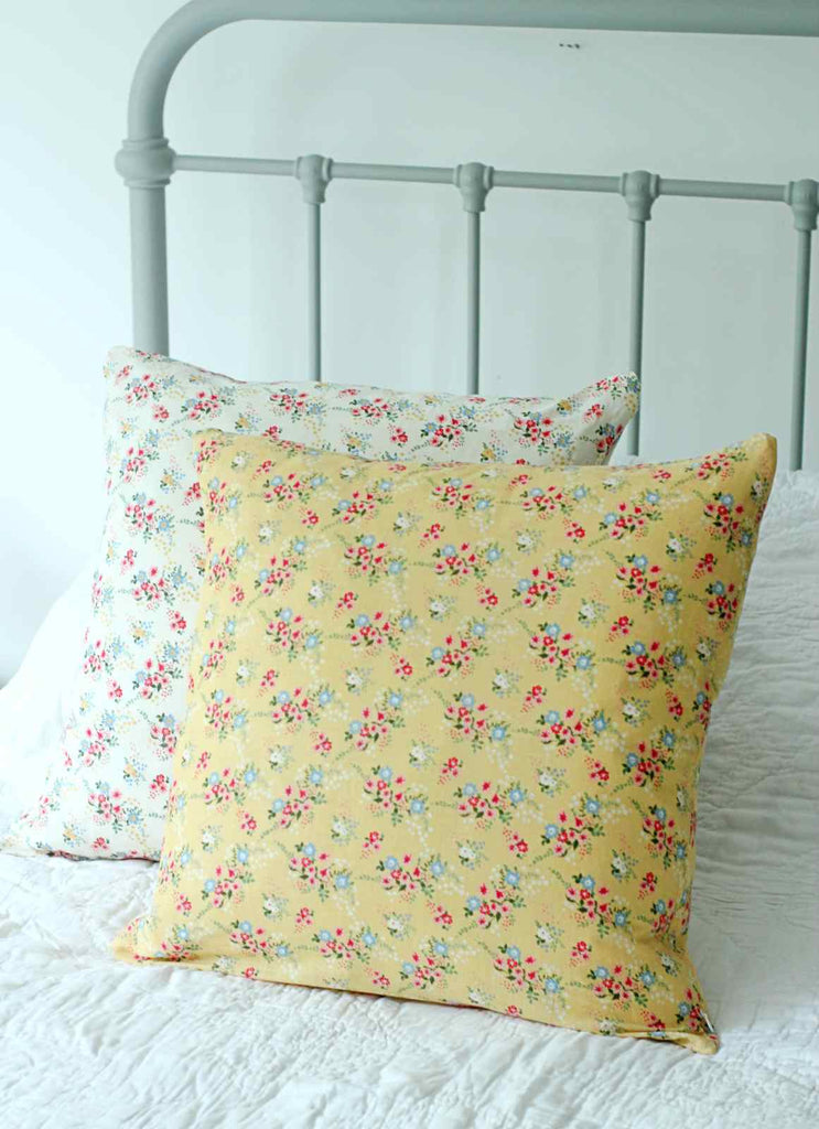 Cushion - Yellow Posy