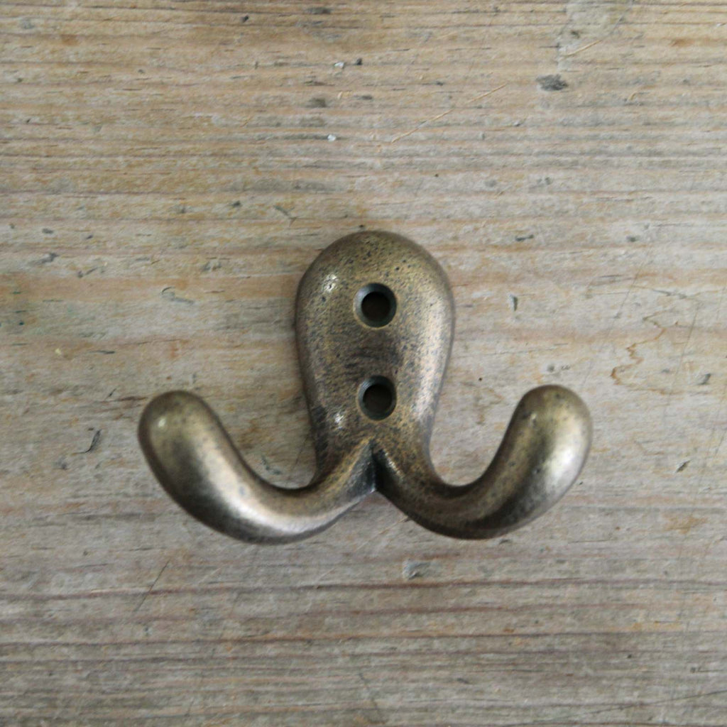 Brass Double Hook